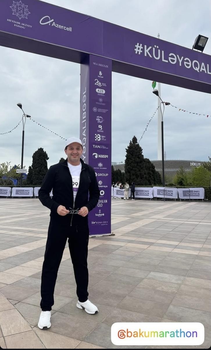 Məşhurlar "Bakı Marafonu 2026"da - FOTOLAR